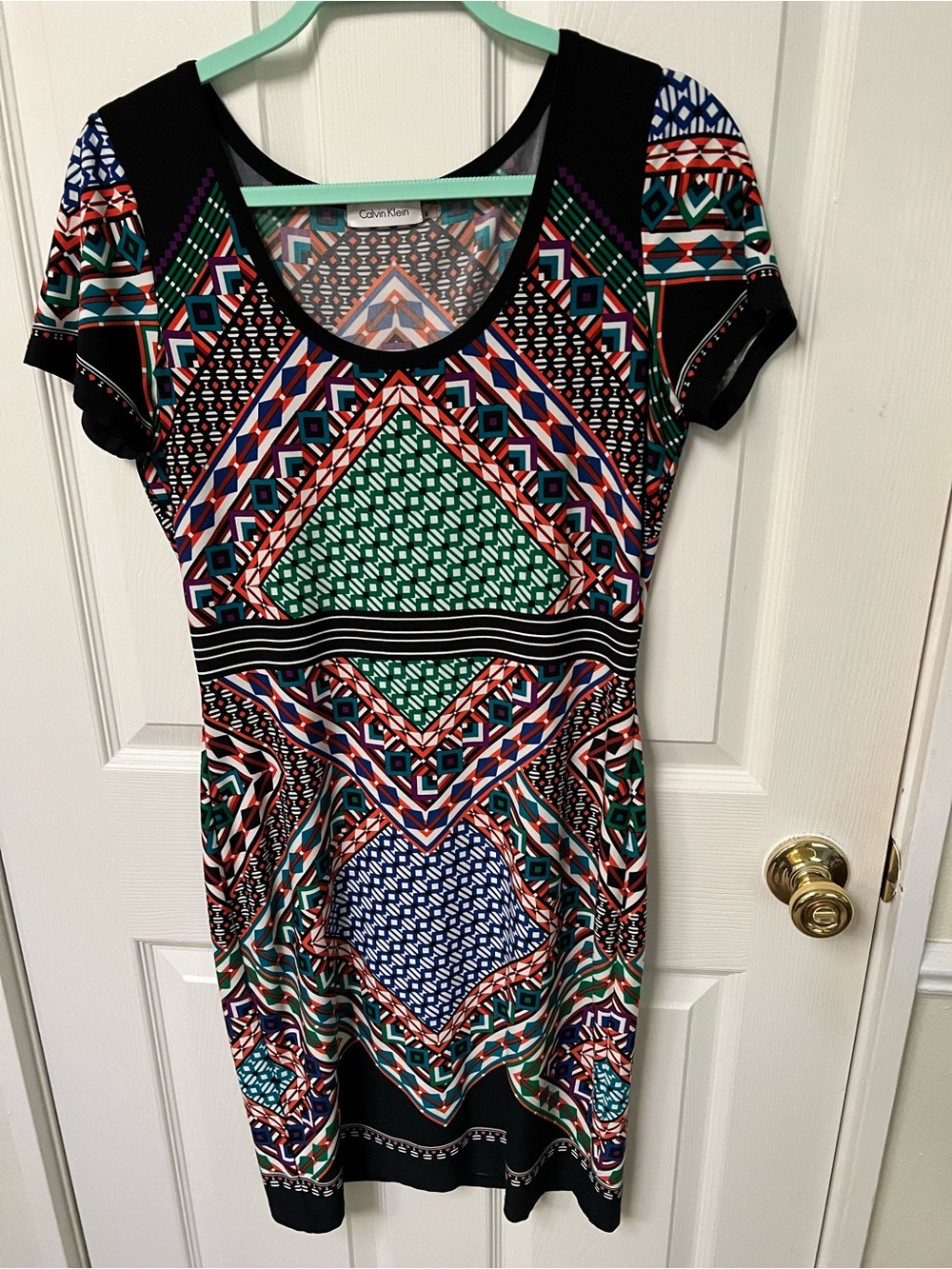 Calvin Klein Multicolor Geometric print Dress